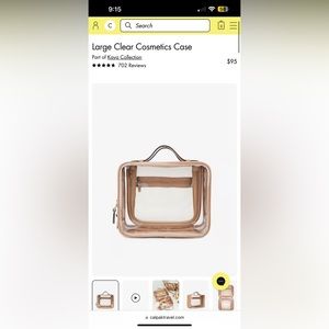 CALPAK Cosmetics Case